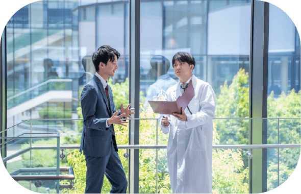 相談・打ち合わせの様子